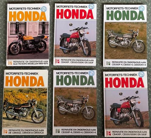 HONDA CB sohc serie 4 cilinders vanaf 16,90 p/st NIEUW & NL, Motoren, Handleidingen en Instructieboekjes, Honda, Ophalen of Verzenden