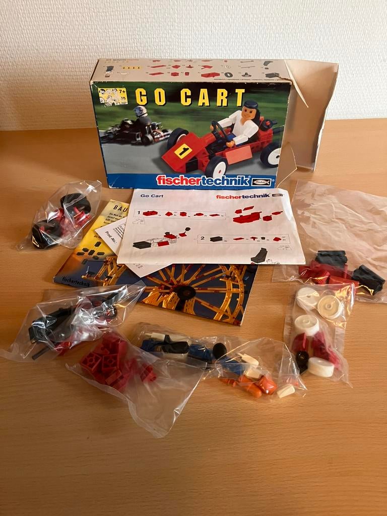 Fischer techniek Go Cart nieuw, Ophalen of Verzenden, Nieuw, Bouwen