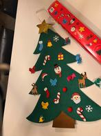 Vilten kerstboom voor kinderen versieren met klittenband, Ophalen of Verzenden, Zo goed als nieuw