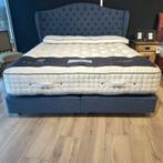 Somnus Churchill Virtus Boxspring - 180x200cm, Huis en Inrichting, Slaapkamer | Bedden, Ophalen, Blauw, Klassiek, 180 cm