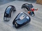 Set spatborden softail en fatboy, Motoren, Onderdelen | Harley-Davidson, Ophalen of Verzenden, Gebruikt