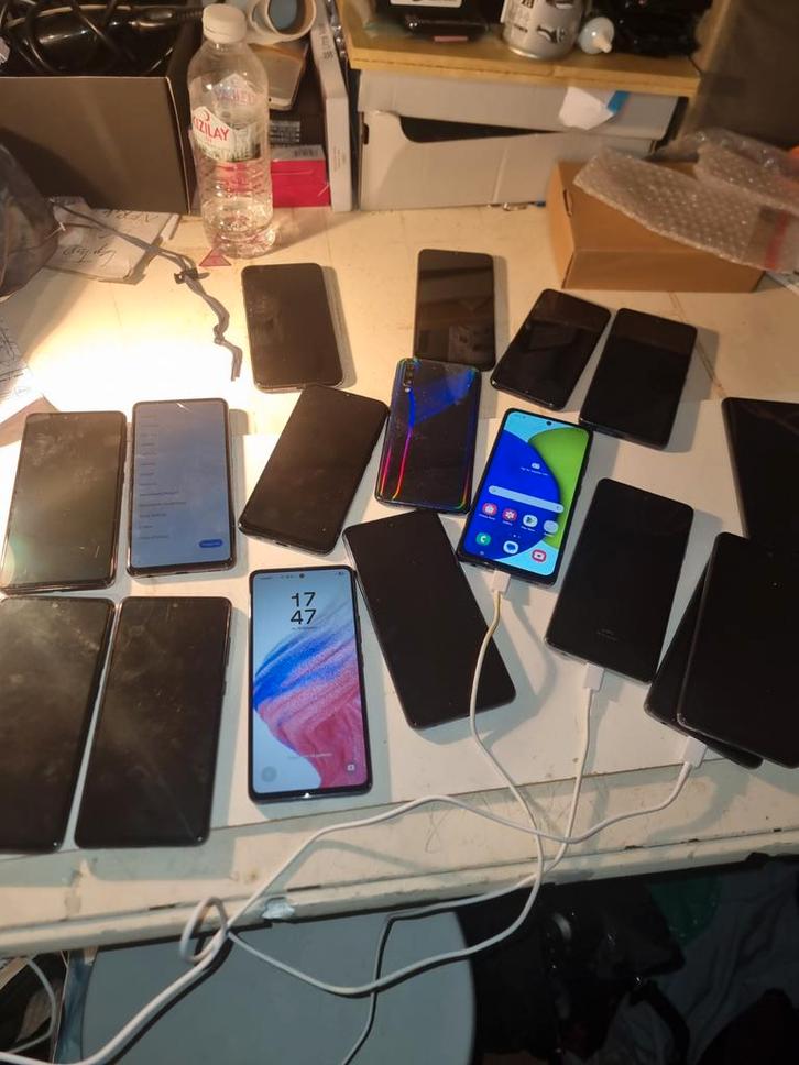 Samsung partij, Telecommunicatie, Mobiele telefoons | Samsung, Galaxy A, 128 GB, Zwart, Ophalen of Verzenden