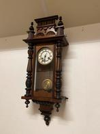 Oude antieke wandklok, regulateur, paardjesklok, Antiek en Kunst, Antiek | Klokken, Ophalen of Verzenden