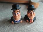 Vingerhoedjes van Laurel & Hardy van Tin/Pewter, Ophalen of Verzenden, Zo goed als nieuw, Tin, Buitenland