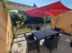 Een set tuinmeubilair van 4 stoelen en een tafel, Ophalen, Zo goed als nieuw