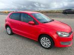 Volkswagen Polo 1.2 51KW 2009 Rood, Auto's, Volkswagen, Voorwielaandrijving, Zwart, 1198 cc, Handgeschakeld