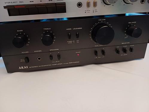 AKAI AM-2250 Stereo Integrated Amplifier, Audio, Tv en Foto, Versterkers en Receivers, Zo goed als nieuw, Stereo, Minder dan 60 watt