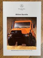 Folder Mercedes-Benz Unimog U 110 , U 140 1992 nieuw, Nieuw, Mercedes-Benz, Mercedes, Ophalen of Verzenden