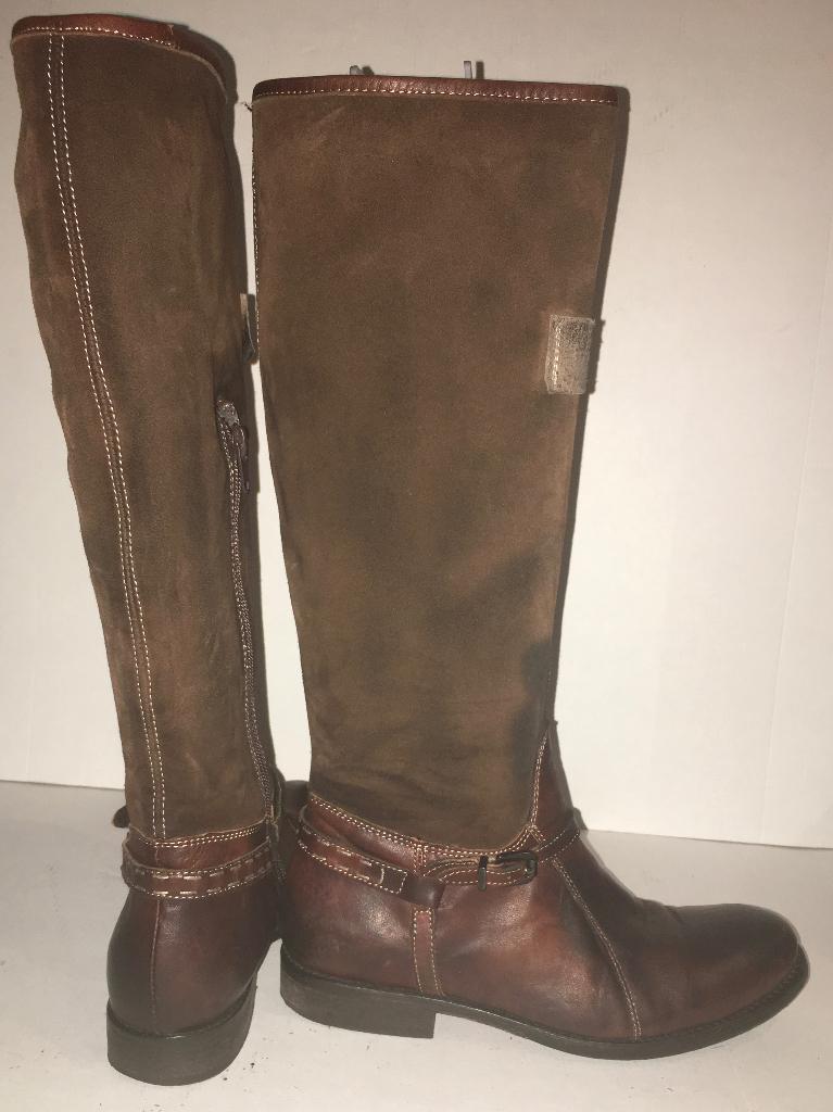 Manas design bruin suede leren laarzen maat 36, Kleding | Dames, Schoenen, Zo goed als nieuw, Hoge laarzen, Bruin, Ophalen of Verzenden