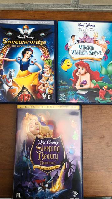 Disney Princess DVDs beschikbaar voor biedingen
