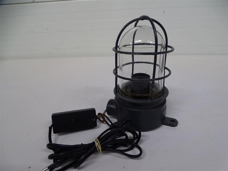 A6820 Vintage Scheepslamp [met dimmer], Huis en Inrichting, Lampen | Overige, Gebruikt, Ophalen of Verzenden