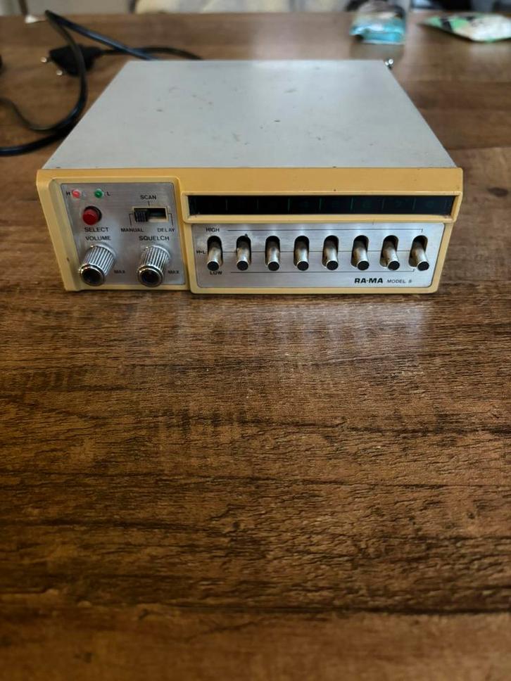 Kristal scanner, Telecommunicatie, Scanners, Gebruikt, Minder dan 30 kanalen, Ophalen of Verzenden