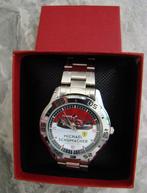 Michael Schumacher F-1 stalen sport horloge 42 MM -NIEUW-, Verzamelen, Automerken, Motoren en Formule 1, Ophalen of Verzenden