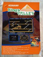 KING'S Valley MSX Konami Poster 40x60cm, Ophalen of Verzenden, Nieuw, A1 t/m A3, Film en Tv
