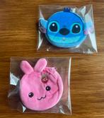 Pluche beurs portemonnee stitch Disney - roze konijn kawaii, Ophalen of Verzenden, Nieuw