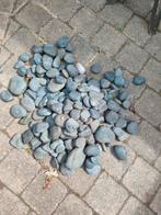 Beach pebles... Grote gladde kiezels. Grijs diverse maten, Tuin en Terras, Ophalen, Zo goed als nieuw, Overige materialen