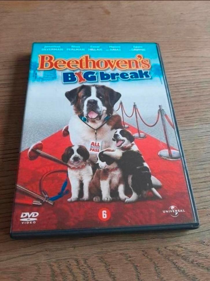 Beethoven's Big Break dvd., Cd's en Dvd's, Dvd's | Kinderen en Jeugd, Zo goed als nieuw, Film, Dieren, Alle leeftijden, Ophalen of Verzenden