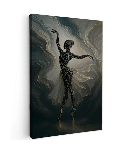 Canvas schilderij 60x40 cm muziek, Antiek en Kunst, Kunst | Schilderijen | Modern, Ophalen of Verzenden