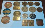16x Plaquettes oldtimer auto's motoren / RAC Rally, Ophalen of Verzenden, Gebruikt