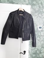 Leren jas, Kleding | Dames, Ophalen of Verzenden, Zo goed als nieuw, Zwart