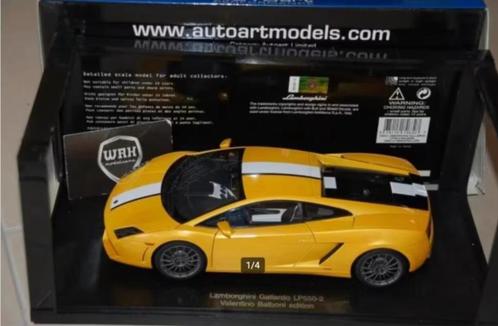1:18 LAMBORGHINI GALLARDO BALBONI giallo Autoart 74632 WRH, Hobby en Vrije tijd, Modelauto's | 1:18, Zo goed als nieuw, Auto, Autoart