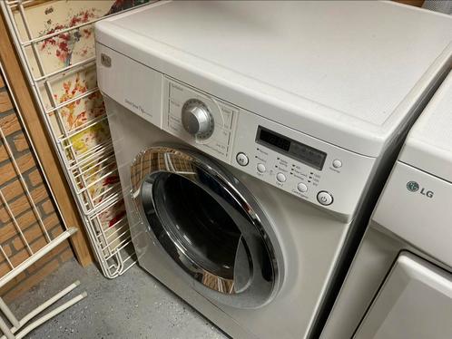 Wasmachine LG 1600 toeren en LG condenswasdroger, Witgoed en Apparatuur, Wasmachines, Gebruikt, Voorlader, 6 tot 8 kg, 1200 tot 1600 toeren
