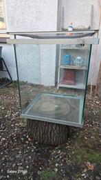 Vierkant aquarium, Dieren en Toebehoren, Vissen | Aquaria en Toebehoren, Ophalen, Leeg aquarium