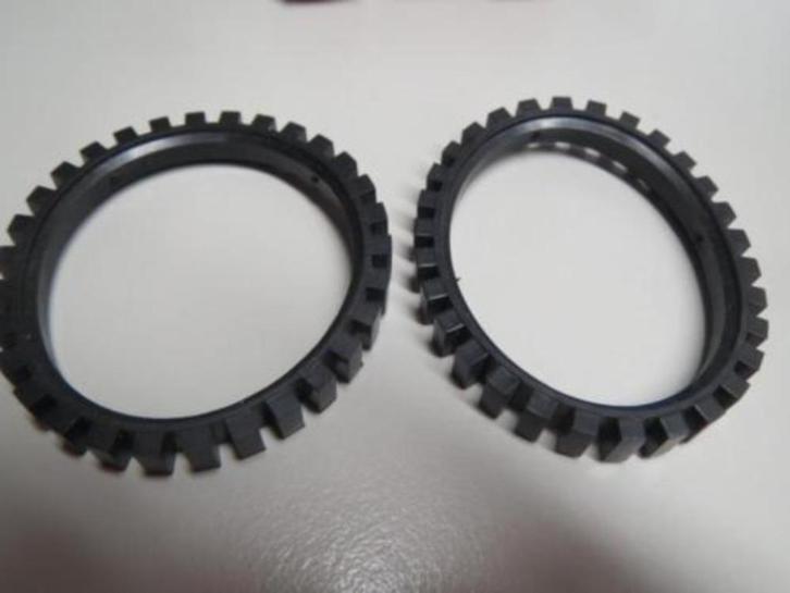 nr. 2873, 2 Technic Tread Crawler' (x486) Verzenden mogelijk, Kinderen en Baby's, Speelgoed | Duplo en Lego, Zo goed als nieuw