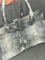 Slangenleer Handtas - Design, Ophalen of Verzenden, Gebruikt, Grijs, Handtas