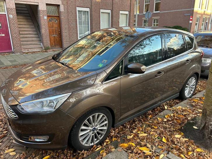 Ford C-Max 1.0 Ecoboost 125pk 2016 Bruin, Auto's, Ford, Particulier, C-Max, ABS, Airbags, Airconditioning, Bluetooth, Boordcomputer