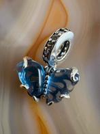 Pandora Murano Vlinder Bedel, Pandora, Zo goed als nieuw, 1 bedel, Glas of Kristal