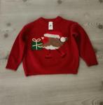 Meisje kerst trui maat 110, Ophalen, Gebruikt, Meisje, Trui of Vest