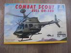 Modelbouwdoos COMBAT SCOUT BELL OH-58D  1:72 ITALERI, Nieuw, Ophalen of Verzenden, Helikopter, Italeri