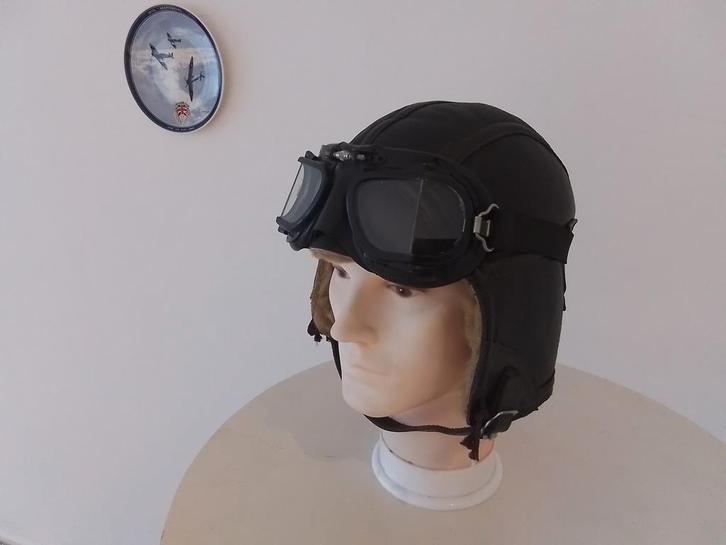 IRVIN FLIGHT CAP MET RAF STADIUM BRIL JEEP CAP, Verzamelen, Militaria | Algemeen, Landmacht, Helm of Baret, Amerika, Ophalen of Verzenden