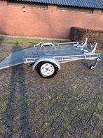 Motortrailer,scootertrailer, aanhanger kantelbaar., Ophalen