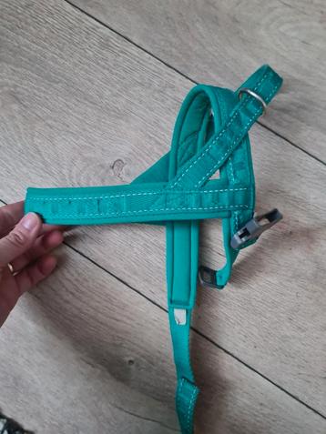 Borsttuig Hurtta turquoise 45-55 cm beschikbaar voor biedingen