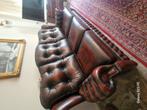 Chesterfield Bank en 2 Chesterfield stoelen, Ophalen of Verzenden