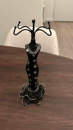 Sieraden rekje zwart, Ophalen, Zo goed als nieuw, Zwart, Overige materialen