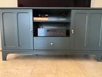 IKEA Lommerplein TV Meubel - Donkerblauw/Groen, Ophalen, Overige materialen, Gebruikt, 150 tot 200 cm