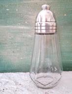 Christofle, suikerstrooier, kristal verzilverd, Antiek en Kunst, Ophalen of Verzenden