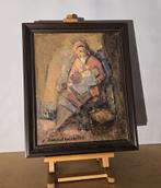 Gesigneerd Olieverfschilderij, Ophalen of Verzenden