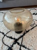 Mooie Lamp met Glazen Kap, Huis en Inrichting, Ophalen of Verzenden, Zo goed als nieuw, Glas, Minder dan 50 cm