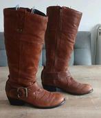 38 nieuwe Andrea Conti bruine leren hoge laarzen laarsjes, Kleding | Dames, Schoenen, Hoge laarzen, Bruin, Nieuw, Ophalen of Verzenden