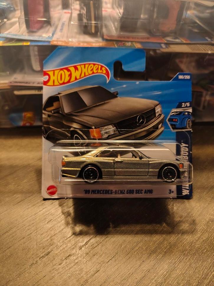 Hot Wheels Mercedes-benz 560 sec amg, Hobby en Vrije tijd, Modelauto's | Overige schalen, Nieuw, Auto, Ophalen of Verzenden