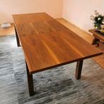 Effezeta Italië vintage design teak uitschuifbare eettafel, Ophalen of Verzenden