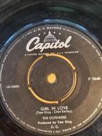single The Outsiders GIRL IN LOVE Amerikaanse outsiders 1966, Gebruikt, 7 inch, Single, Ophalen of Verzenden