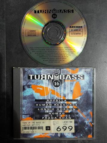 CD - Turn up the Bass 16 - Oldschool Hardcore House beschikbaar voor biedingen