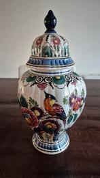 Vintage polychrome handpainted vaas ( vazen ), Antiek en Kunst, Antiek | Vazen, Ophalen of Verzenden