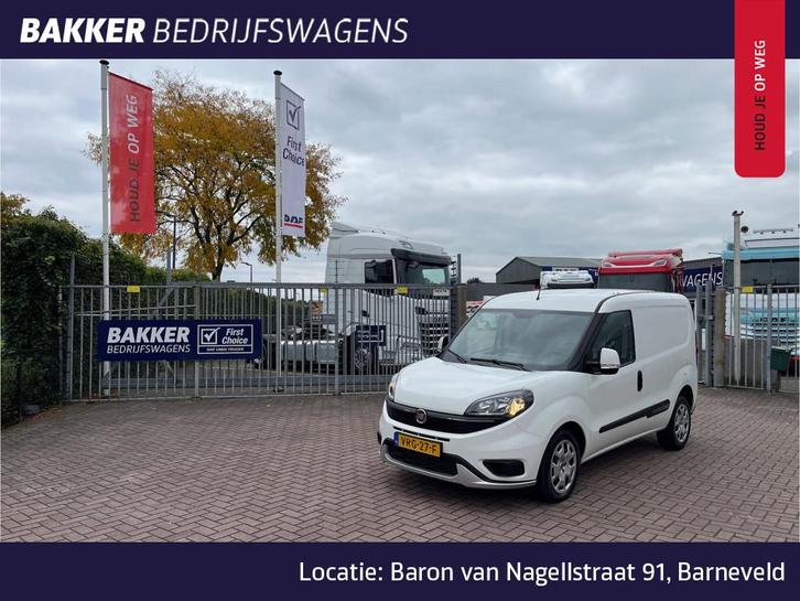 Fiat Dobló Cargo 1.6 MJ 105 pk L1H1 S Trekking Betimmering, Auto's, Bestelauto's, Bedrijf, Te koop, ABS, Airbags, Airconditioning