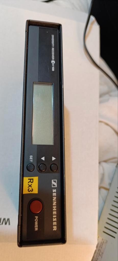Sennheiser RX3 Draadloze Microfoon Ontvanger, Muziek en Instrumenten, Microfoons, Gebruikt, Zangmicrofoon, Ophalen of Verzenden
